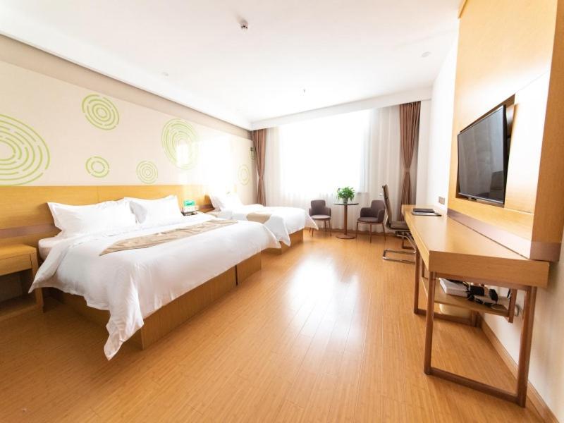 Greentree Inn Baoding City Cangzhou Guanyun West Road Business Hotel Zhuozhou Bagian luar foto