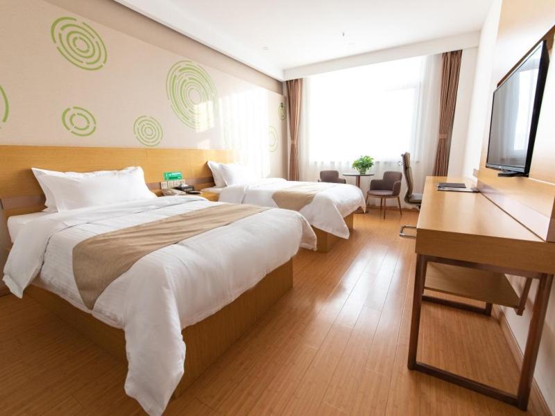 Greentree Inn Baoding City Cangzhou Guanyun West Road Business Hotel Zhuozhou Bagian luar foto