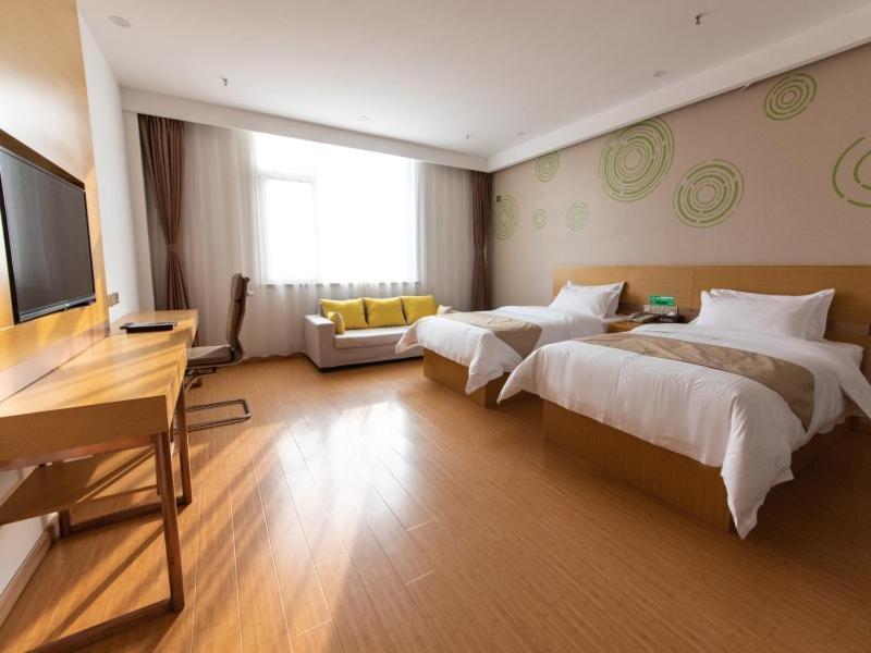 Greentree Inn Baoding City Cangzhou Guanyun West Road Business Hotel Zhuozhou Bagian luar foto