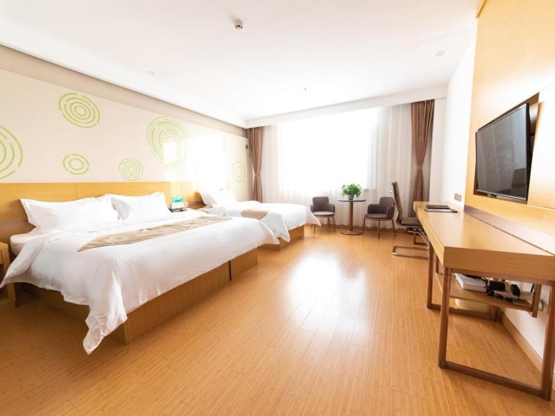 Greentree Inn Baoding City Cangzhou Guanyun West Road Business Hotel Zhuozhou Bagian luar foto