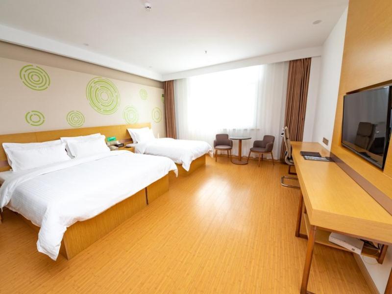 Greentree Inn Baoding City Cangzhou Guanyun West Road Business Hotel Zhuozhou Bagian luar foto