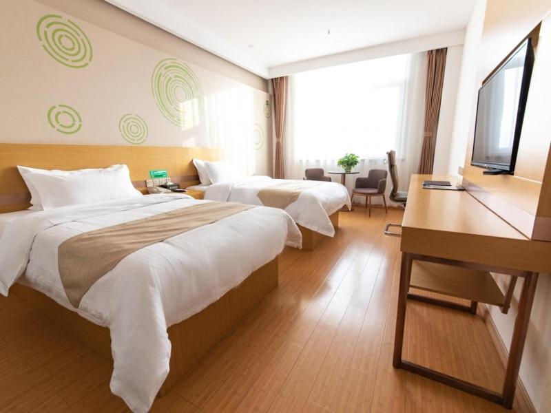 Greentree Inn Baoding City Cangzhou Guanyun West Road Business Hotel Zhuozhou Bagian luar foto